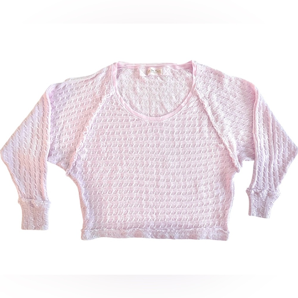 NWOT Free People Thien's Hacci Sweater - Picture 6 of 16
